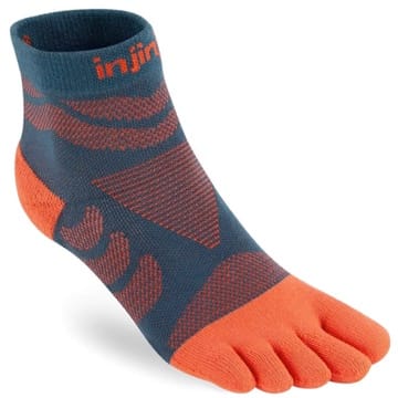 Injinji Damen Ultra Run Mini-Crew Socken, dew, XS-S