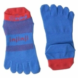 Injinji Run Original Weight No-Show, Superhero - Zehensocken Superheld