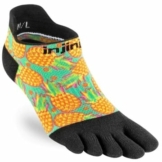 Injinji Spectrum Women's Run Lightweight NO-Show PINA XS/S