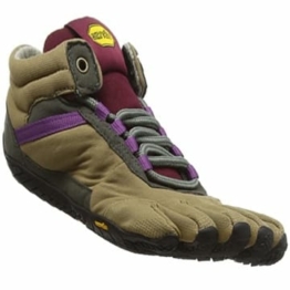 Vibram FiveFingers 15W5304 TREK Ascent Insulated, Outdoor Fitnessschuhe Damen, Mehrfarbig (Khaki/grape)