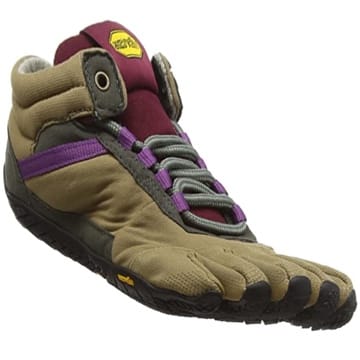 Vibram FiveFingers 15W5304 TREK Ascent Insulated, Outdoor Fitnessschuhe Damen, Mehrfarbig (Khaki/grape)