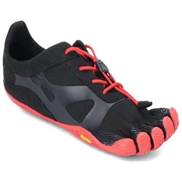 Vibram FiveFingers 18M0701 KSO Evo, Fitnessschuhe Herren, Schwarz (Black/Red)