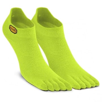 Vibram FiveFingers Herren Athletic No Show Socks, Gelb