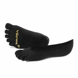 Vibram FiveFingers Herren Socks Ghost, Black