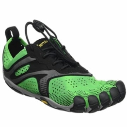 Vibram FiveFingers Herren V-Run Sneaker, Green/Black