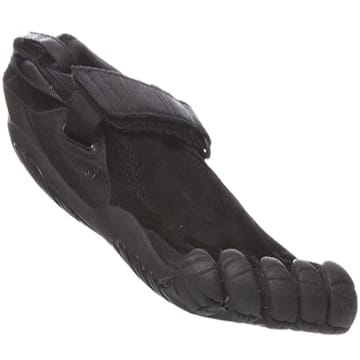 Vibram FiveFingers Kso Trek 5F/W248SB-41, Damen Sportschuhe - Fitness, Schwarz (Suede/Black), 41 EU / 7,5 UK