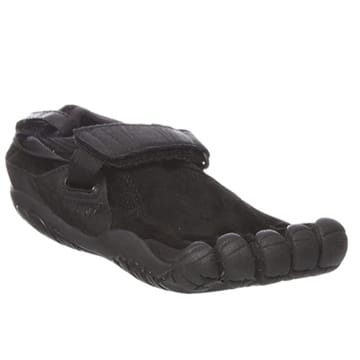 Vibram FiveFingers Kso Trek 5F/W248SB, Damen Sportschuhe - Fitness, Schwarz (Suede/Black)