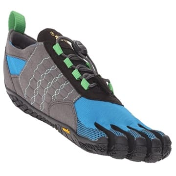 Vibram FiveFingers Trek Ascent, Damen Outdoor Fitnessschuhe, Mehrfarbig (Grey/Blue/Green)