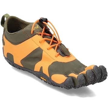 Vibram Fivefingers V-Alpha Damen Trail Shoe, Orange Sandfarben/Khaki Sneaker